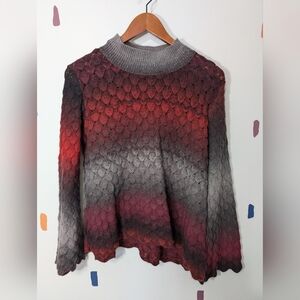 Maude Vivante Dragon Scale Knit Sweater